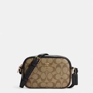 Coach Mini Jamie Camera Bag In Signature Canvas
